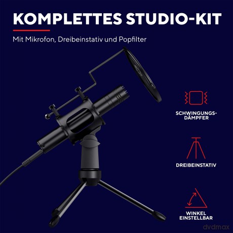 Mikrofon streamingowy GXT 241 VELICA USB C