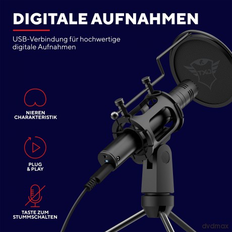 Mikrofon streamingowy GXT 241 VELICA USB C