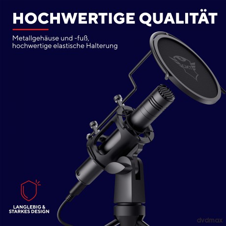 Mikrofon streamingowy GXT 241 VELICA USB C