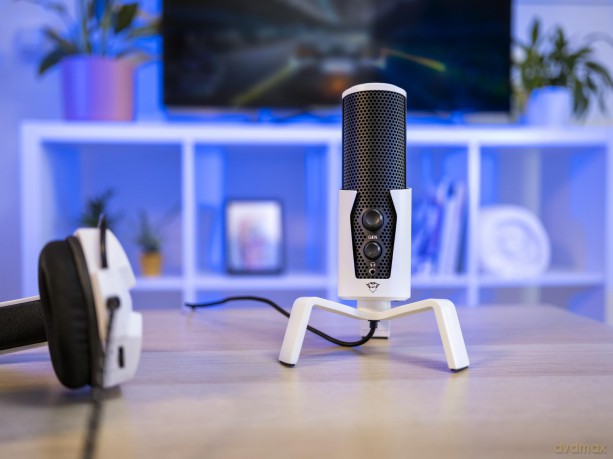 Mikrofon streamingowy GXT 258 W Fyru 4w1 PS5