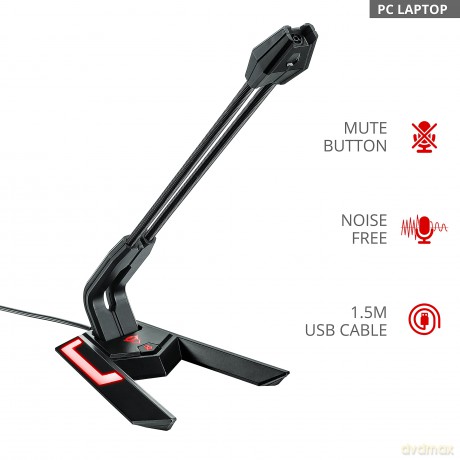 Mikrofon USB dla graczy Gaming GXT 210
