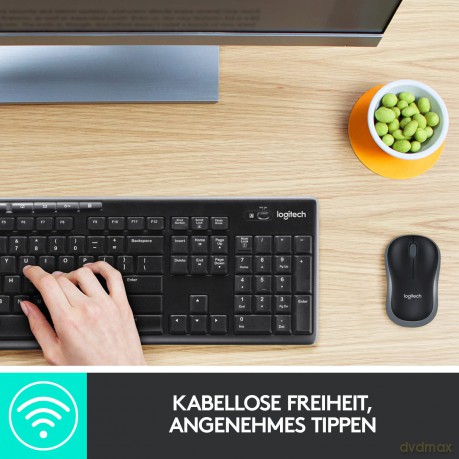 MK270 Bezprzewodowy zestaw klawiatura i mysz 920-004508