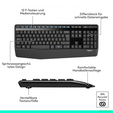 MK345 Wireless Desktop 920-006489