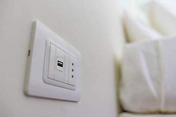 Moduł Keystone Cat5e, UTP RJ45 zaciskany zielony