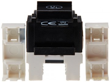 Moduł Keystone Cat6 UTP RJ45 zaciskany czarny