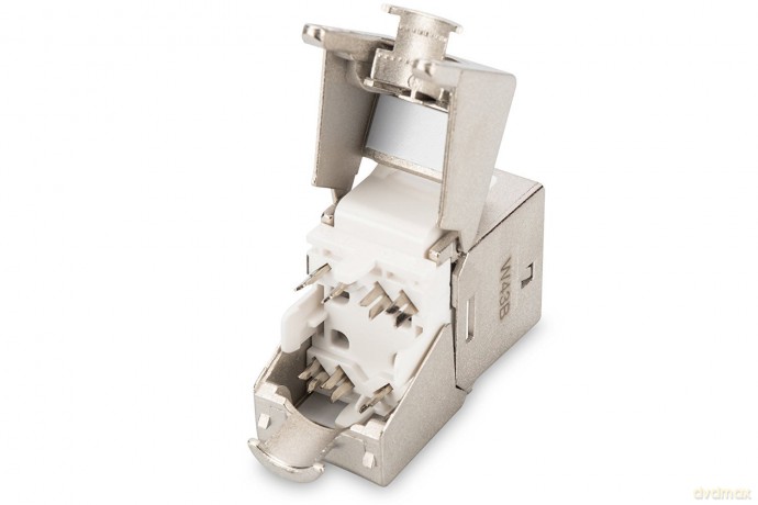 Moduł Keystone RJ45 (8P8C) kat. 6A STP, LSA, beznarzędziowy
