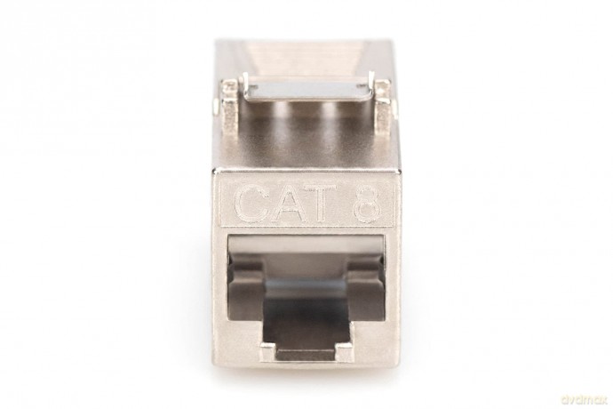 Moduł Keystone RJ45 (8P8C) kat. 8.1 STP, ekranowany, beznarzędziowy, stalowy