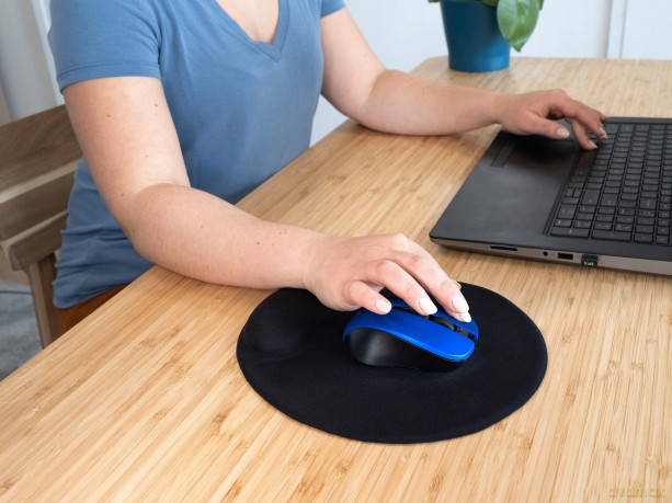 Mydo Silent Click bezprzewodowa mysz niebieska