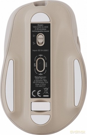 Mysz bezprzewodowa 2,4GHz akumulator 6 przycisków 2400DPI 45