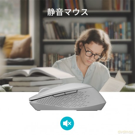 Mysz bezprzewodowa 2.4GHz + BT M300 szara