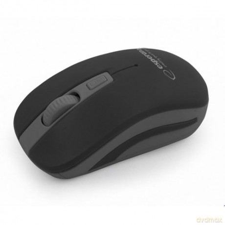 MYSZ BEZPRZEWODOWA 2.4GHz URANUS CZARNO/SZARA