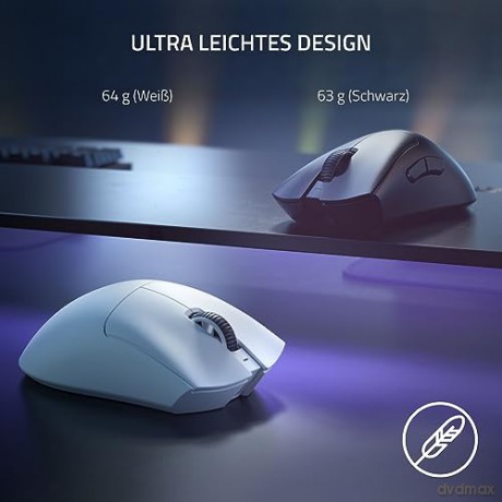 Mysz bezprzewodowa DeathAdder V3 Pro biała
