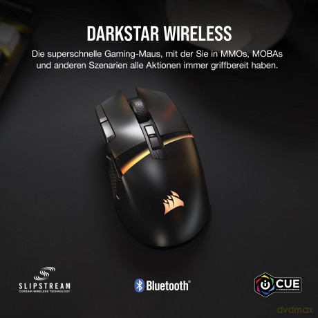 Mysz bezprzewodowa do gier MMO Darkstar RGB (EU)