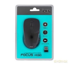 Mysz bezprzewodowa Focus M130 1200 DPI czarna
