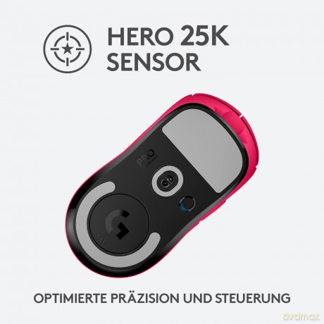 Mysz bezprzewodowa G Pro X Superlight Magenta 910-005956