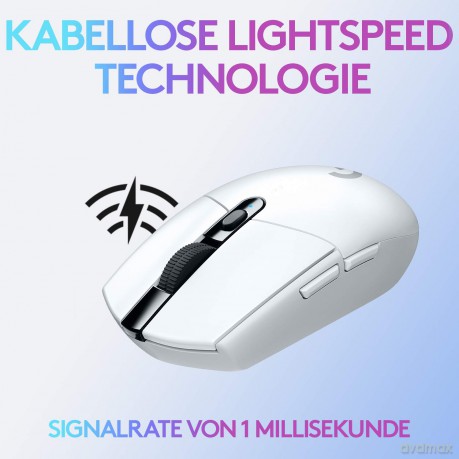 Mysz bezprzewodowa G305 Lightspeed gaming, biała