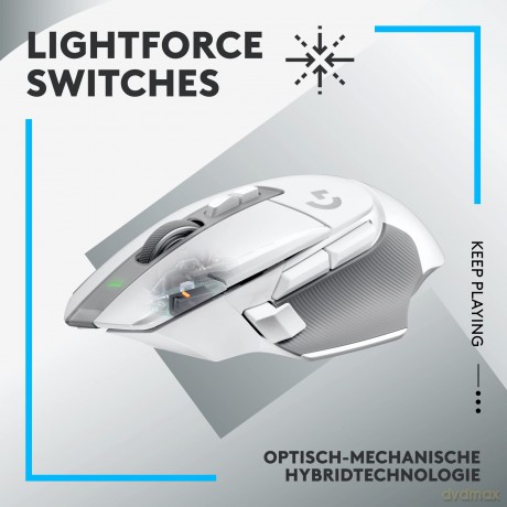 Mysz bezprzewodowa G502 X Lightspeed White 910-006189