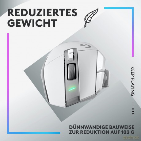 Mysz bezprzewodowa G502 X Lightspeed White 910-006189