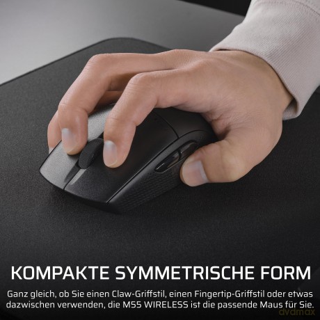 Mysz bezprzewodowa M55 Czarna
