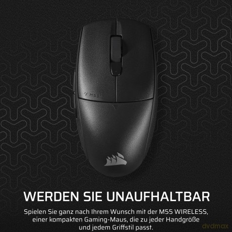 Mysz bezprzewodowa M55 Czarna