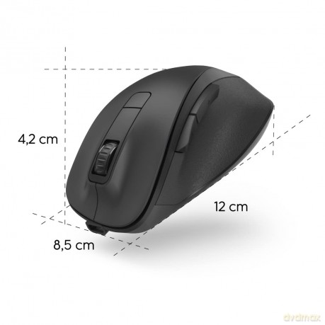 Mysz bezprzewodowa MW-500 V2 Czarna