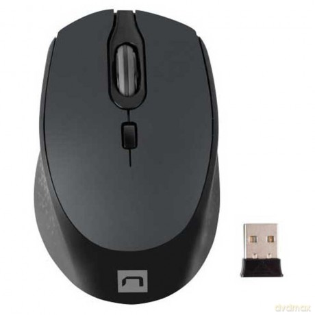 Mysz bezprzewodowa Osprey 1600DPI Bluetooth + 2.4GHz Czarno-szara
