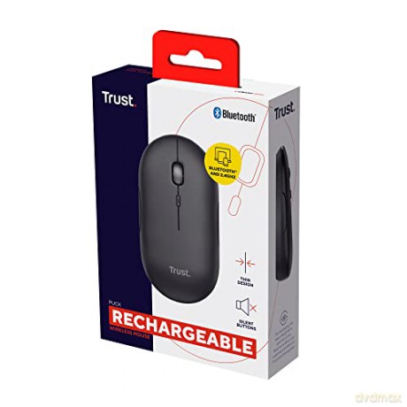 Mysz bezprzewodowa PUCK WRL RCHRGABLE BLK Bigfoot Podkładka pod mysz BigFoot Podkładka pod mysz - niebieskaPodkładka pod mysz i klawiaturę XXL czarnaPodkładka pod mysz Boye eco czarnaPodkładka pod mysz i klawiaturę Benya XXL niebieskaPodkładka po