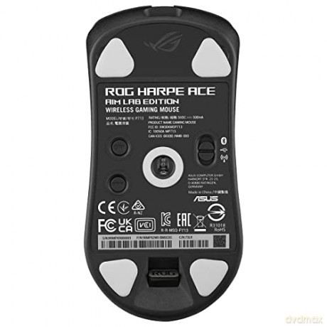Mysz bezprzewodowa ROG Harpe Ace Aim Lab Edition 36000 DPI/RF/BT