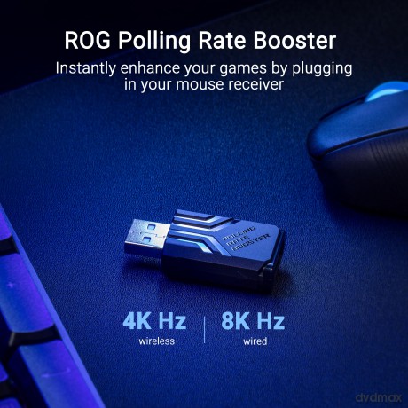 Mysz bezprzewodowa ROG Keris II ACE 42000/WL/BT/RF/USB/Black