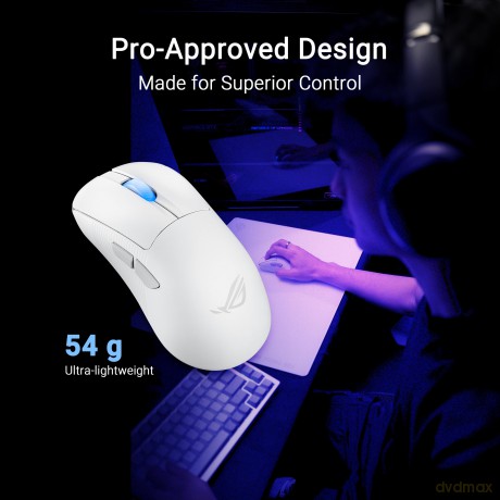 Mysz bezprzewodowa ROG Keris II ACE 42000/WL/BT/RF/USB/White
