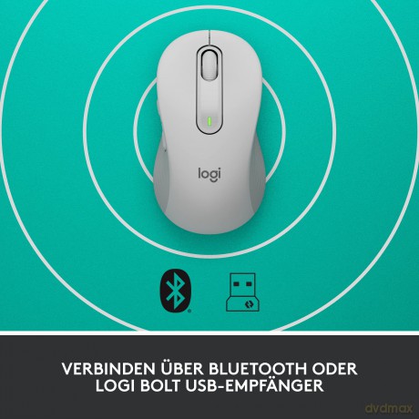 Mysz bezprzewodowa Signature M650 białawy