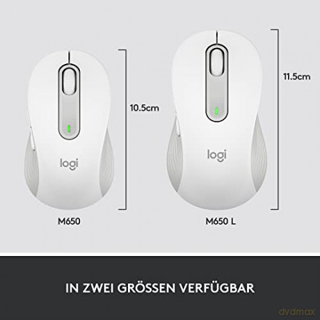 Mysz bezprzewodowa Signature M650 białawy