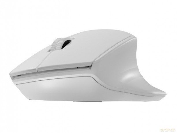 Mysz bezprzewodowa Siskin 2 1600 DPI Bluetooth 5.0 + 2.4GHz, biała