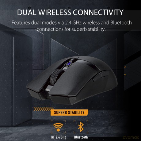 Mysz bezprzewodowa TUF Gaming M4 Wireless 90MP02F0-BMUA00 Podkładka pod mysz ROG Balteus AURA gamingPodkładka pod mysz ROG Balteus QI AURA gamingPodkładka pod mysz ROG Hone Ace Aim Lab Edition 508 x 420 x 3 mm Black Podkładka pod mysz ROG Hone Ace XXL