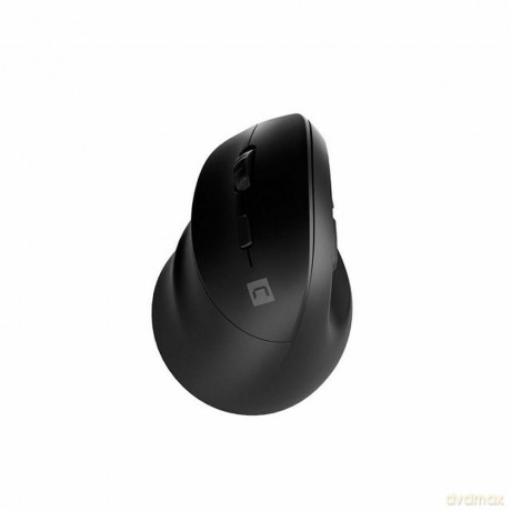 Mysz bezprzewodowa wertykalna Crake 2 2400 DPI Bluetooth 5.2 + 2.4GHz dla leworęcznych Czarna