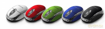 Mysz bezprzewodowa XM105K 3D, 2.4GHz, czarna
