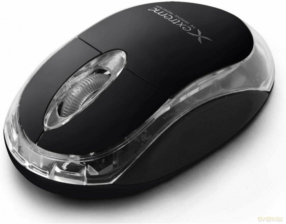 Mysz bezprzewodowa XM105K 3D, 2.4GHz, czarna