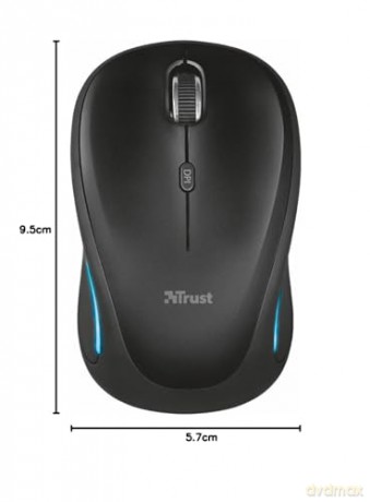 Mysz bezprzewodowa YVI FX czarna