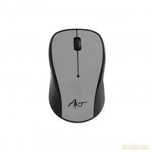 Mysz bezprzewodowo-optyczna USB AM-92B srebrna