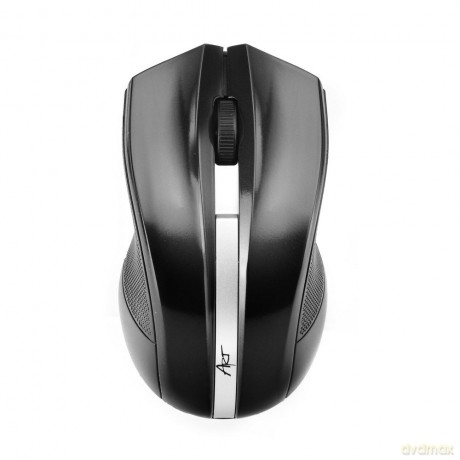 Mysz bezprzewodowo-optyczna USB AM-97A czarna