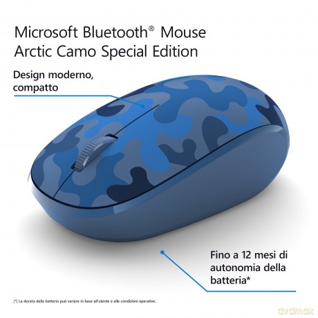 Mysz Bluetooth Camo Green 8KX-00029