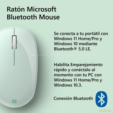 Mysz Bluetooth Mouse Mint RJN-00027