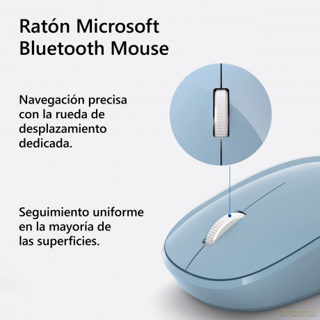 Mysz Bluetooth Pastel Blue RJN-00015