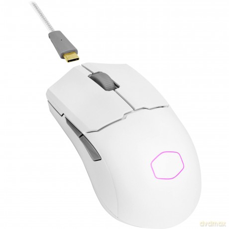 Mysz dla graczy MM712 19000 DPI RGB Biała