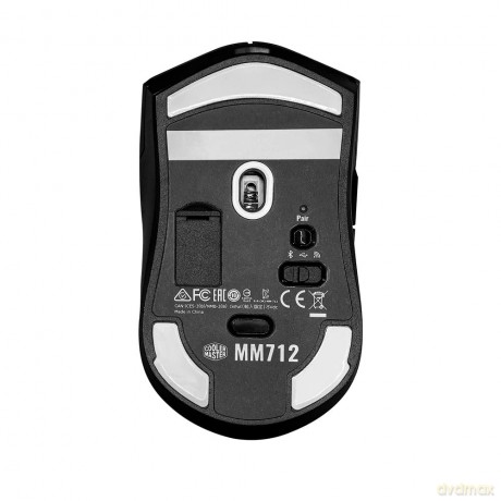 Mysz dla graczy MM712 19000 DPI RGB Czarna