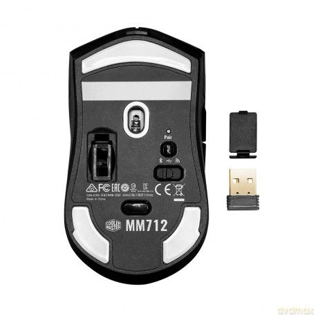 Mysz dla graczy MM712 19000 DPI RGB Czarna