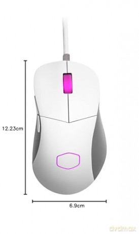 Mysz dla graczy MM730 16000 DPI RGB Matowa Biała