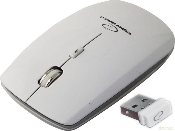 MYSZ EM120W MAC-STYLE BEZPRZEWODOWA 2,4GHZ