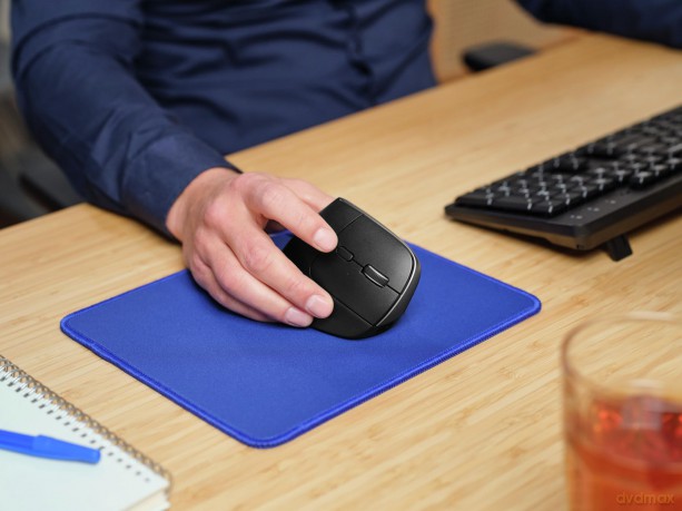 Mysz ergonomiczna BAYO+ Bezprzewodowa Czarna