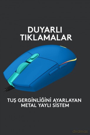 Mysz G102 Lightsync Gaming Blue